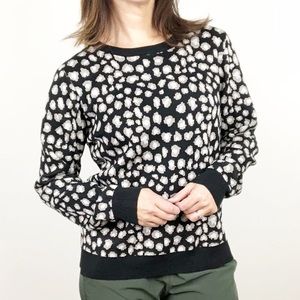 Philosophy knit sweater - cheetah leopard print